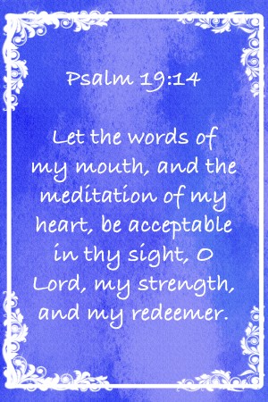 Psalm 19 14 8BL